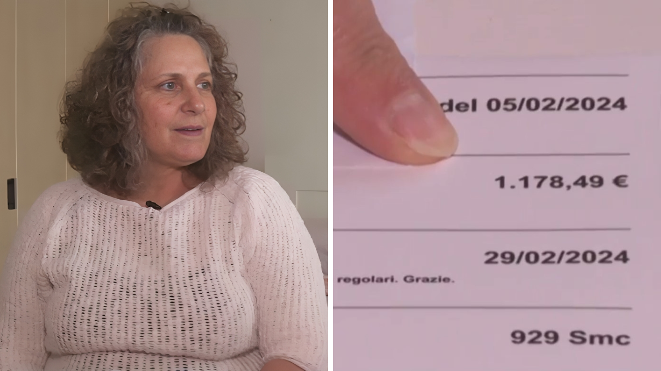 Bolletta del gas da 1.200 euro, la denuncia di Giuseppina