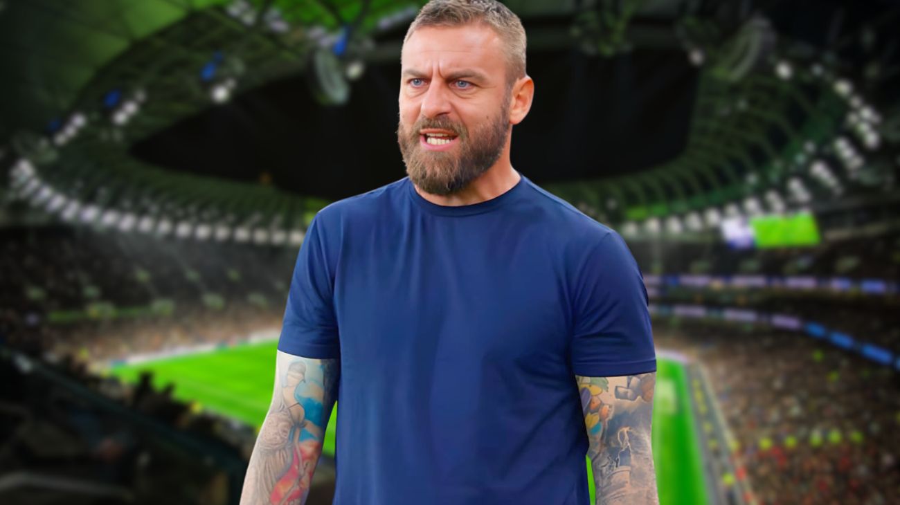 L'attuale allenatore della Roma Daniele De Rossi