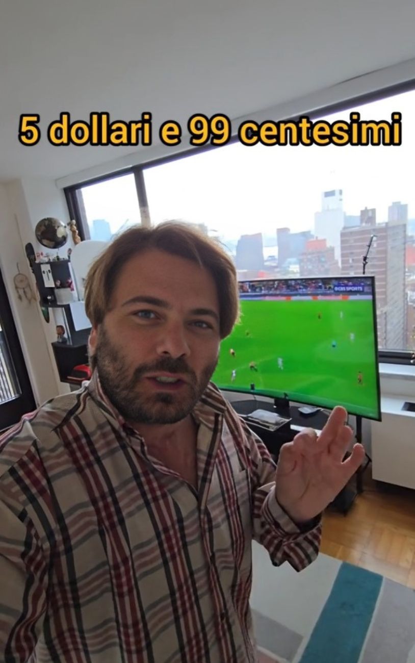 Quanto costa guardare le partite di calcio negli USA: l'influencer svela la cifra