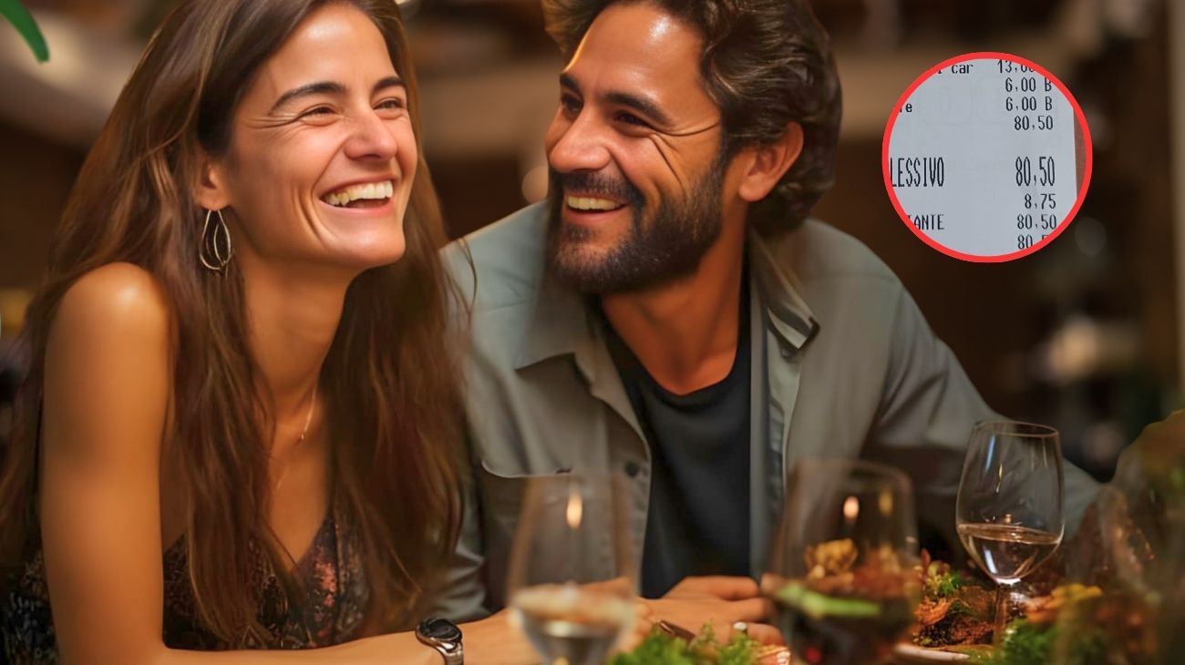 Piemonte, lo scontrino della cena in un ristorante