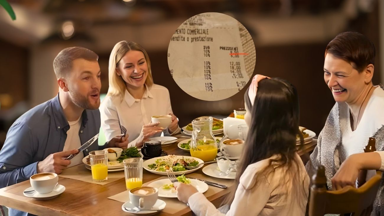 Roma, l'amara sorpresa nello scontrino del ristorante