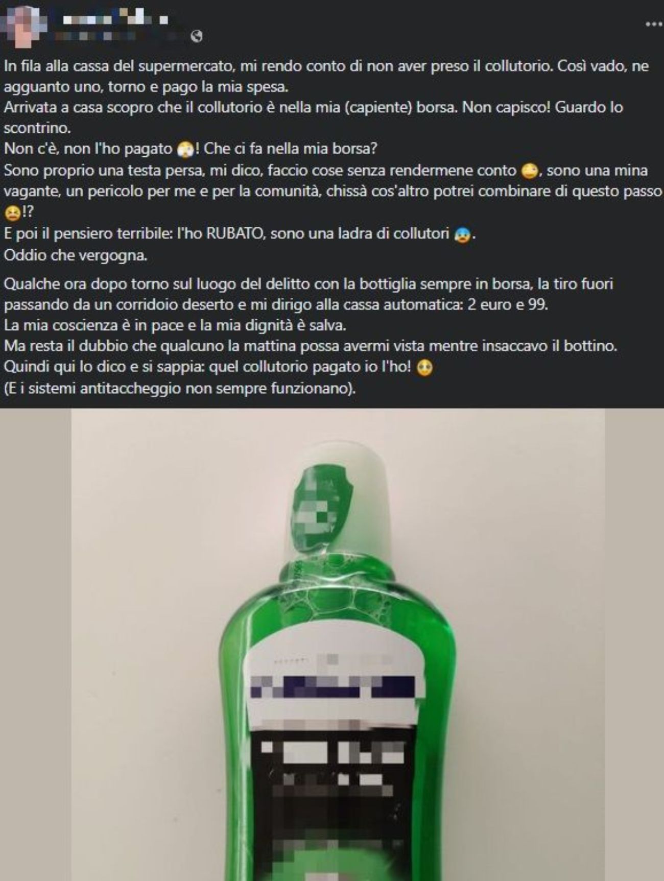 Supermercato, cosa fa la cliente dopo un "furto"