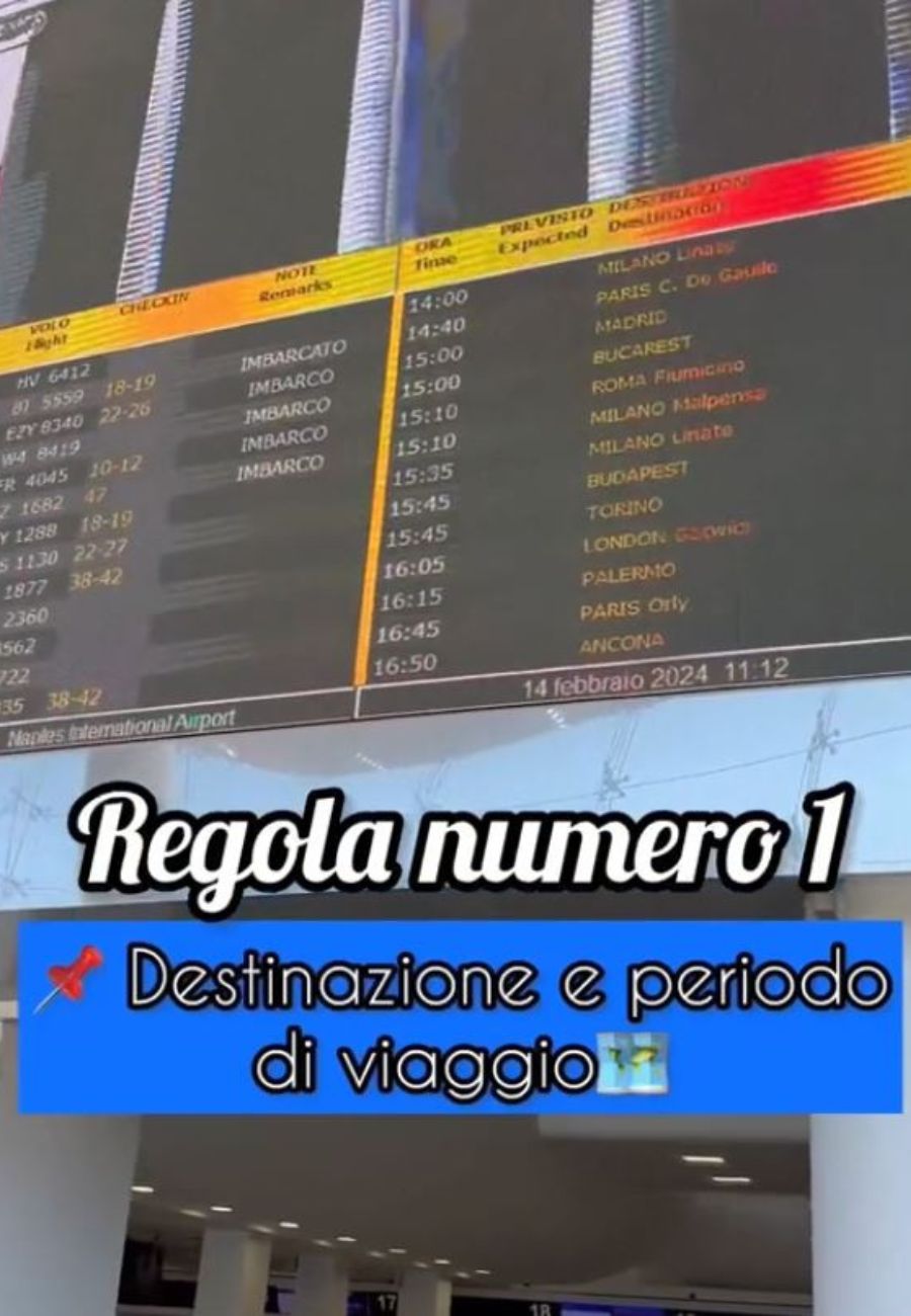 Le regole del viaggiatore low cost