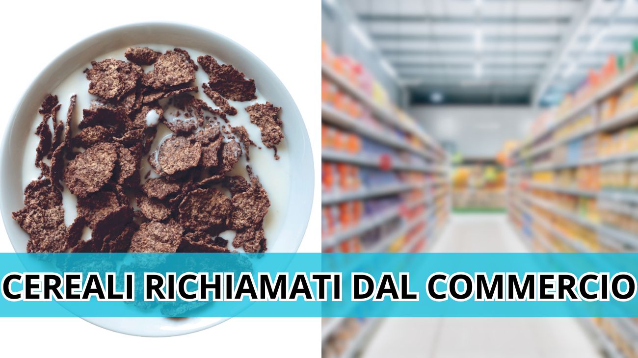 Cereali, il richiamo del Ministero della Salute