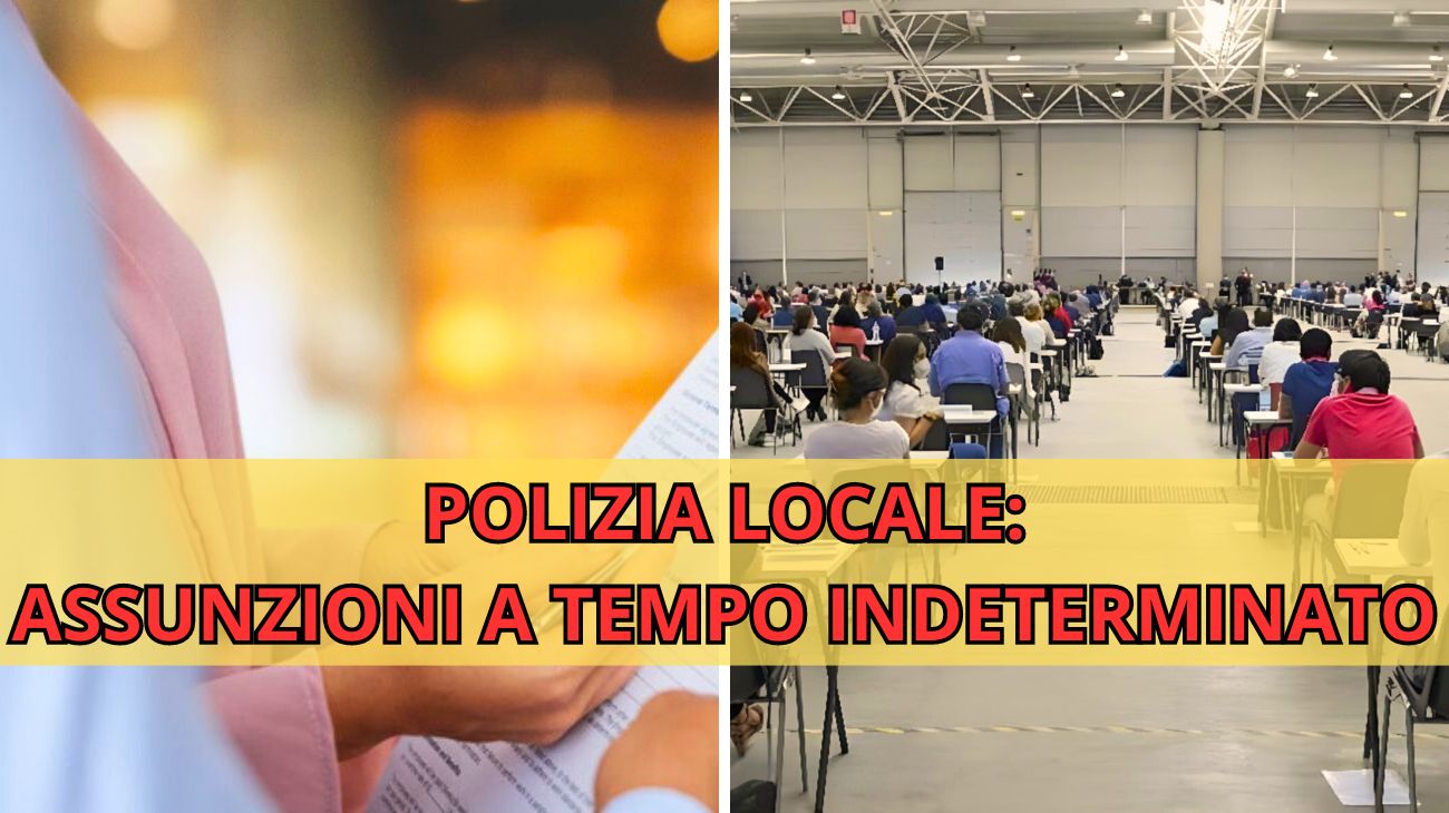 Concorso pubblico Polizia Locale, basta il diploma per candidarsi