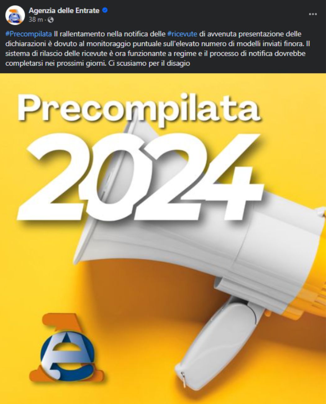 Dichiarazione dei redditi, l'Agenzia delle Entrate fa chiarezza sulle ricevute