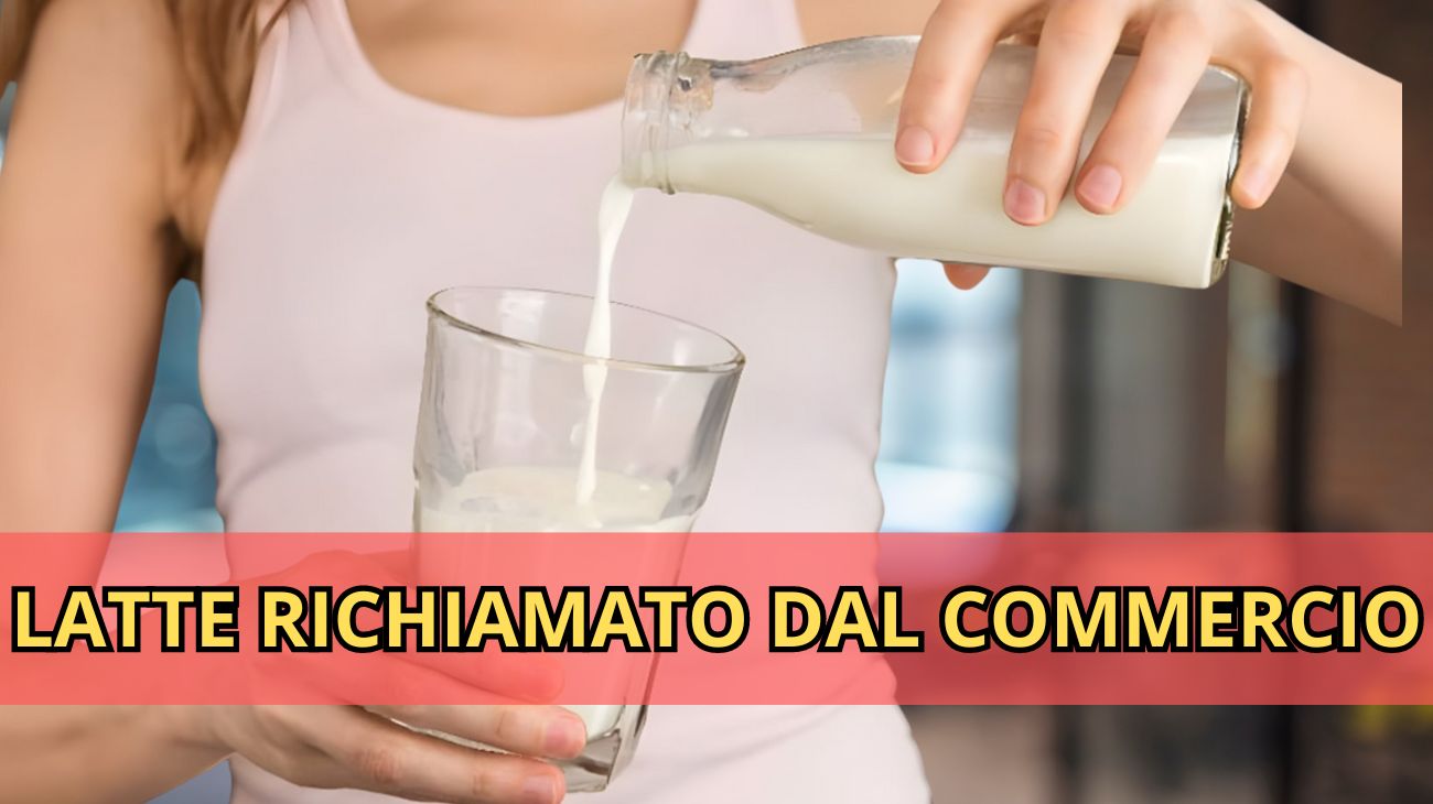 Latte richiamato dal mercato