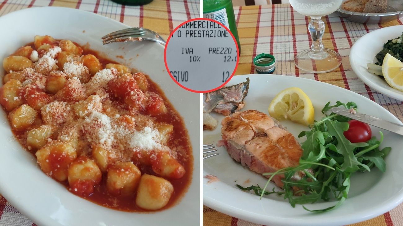 Lazio, cliente pubblica lo scontrino del pranzo