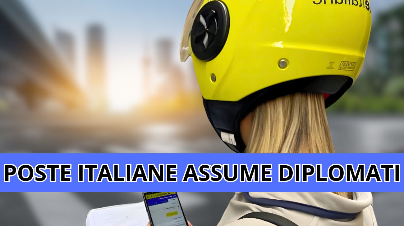 Offerta di lavoro, Poste Italiane cerca diplomati