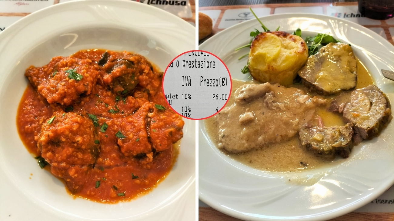 Sardegna, pranzo per due al ristorante: quanto è costato