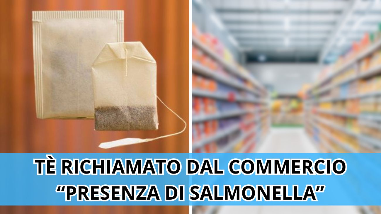 Ministero della Salute, lotti di tè richiamati per presenza di salmonella
