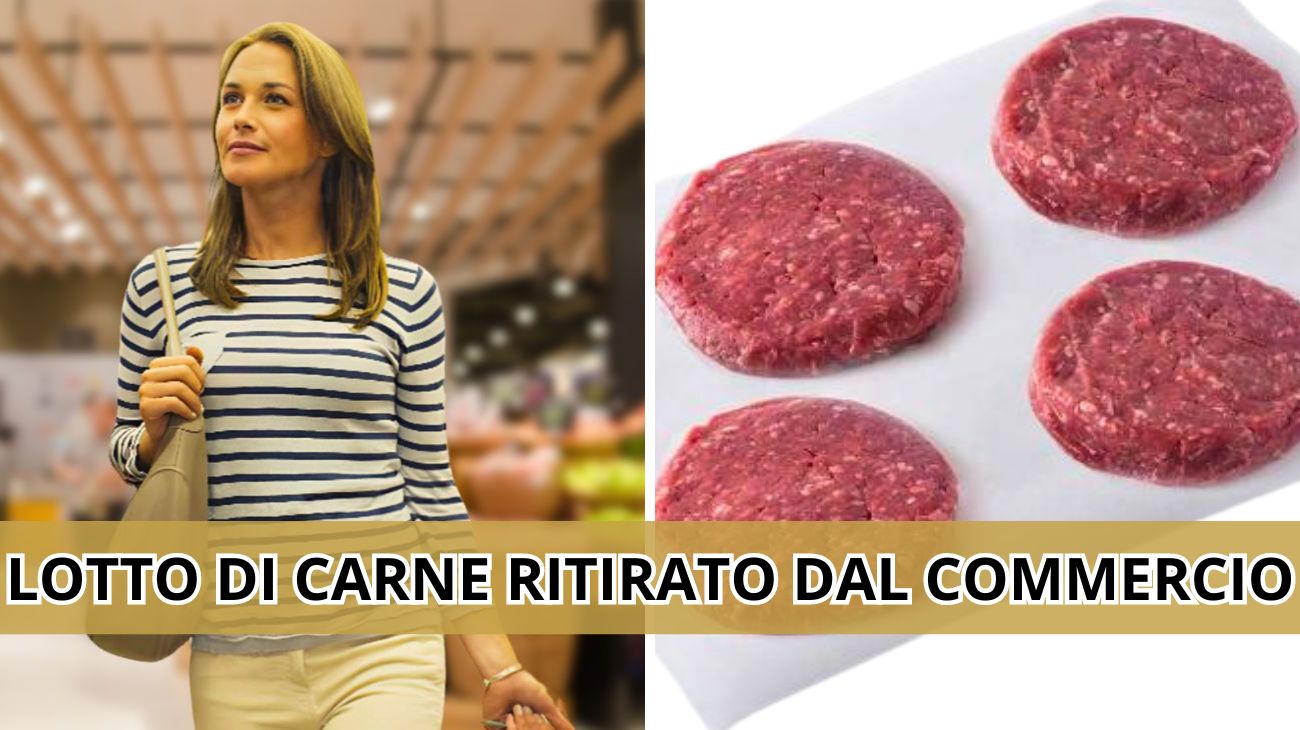 Carne, lotto ritirato dal commercio