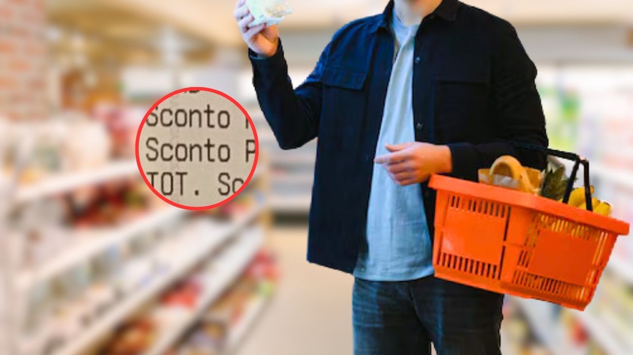 Cliente trova una strana voce sullo scontrino del supermercato