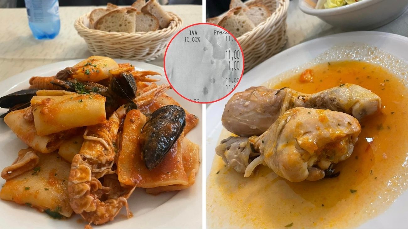 Milano, cliente pubblica lo scontrino del pranzo in trattoria