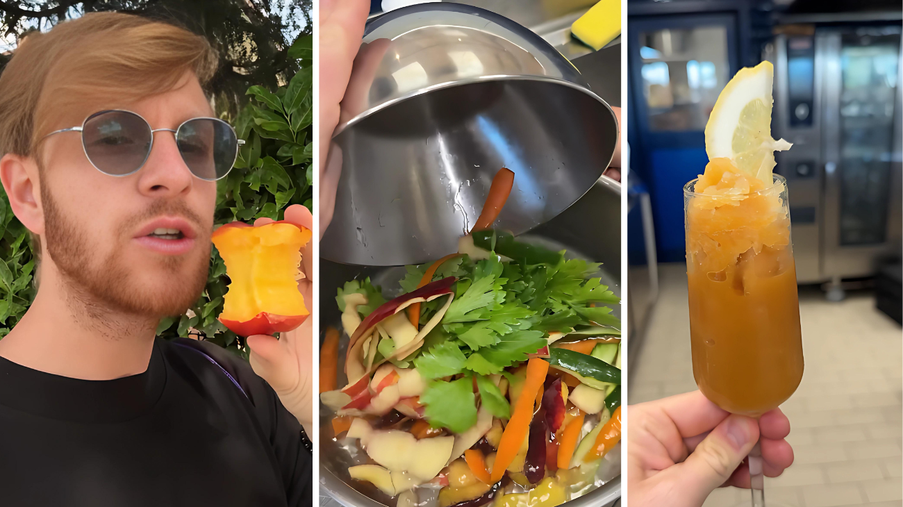 Sorbetto scarti frutta e verdura