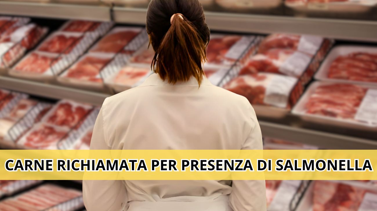Carne, tre lotti richiamati dal commercio: presenza di salmonella
