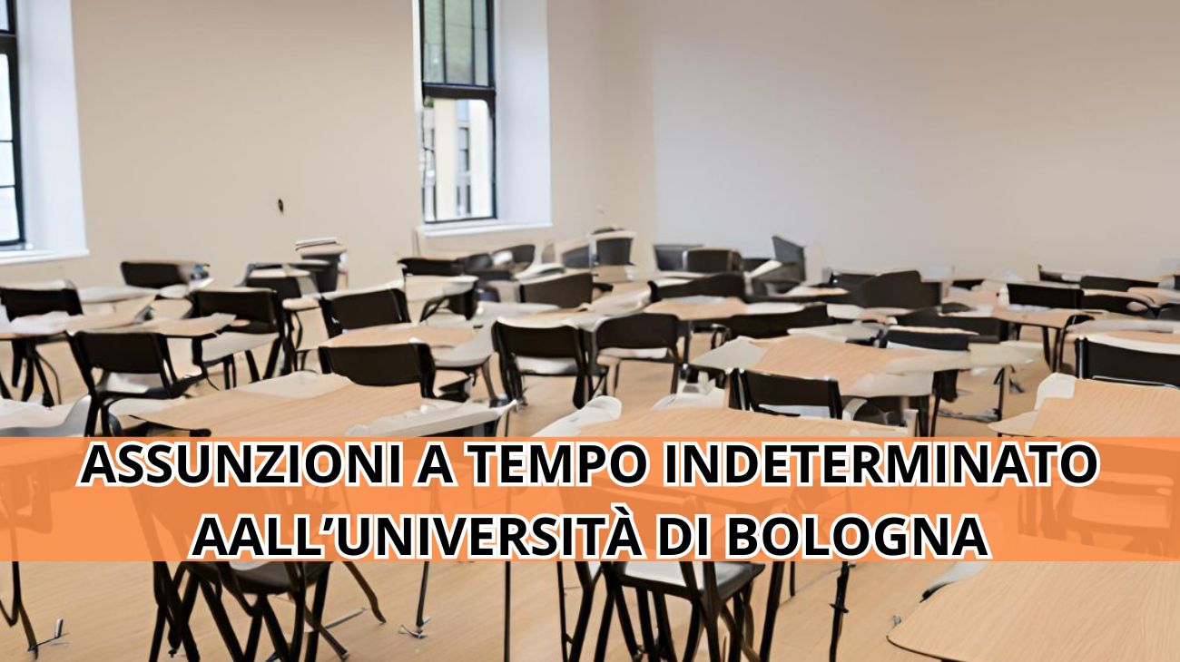 Il nuovo concorso pubblico dell'Università di Bologna