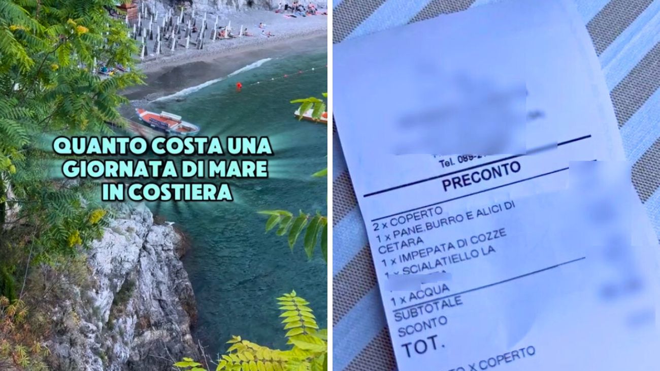 Costiera Amalfitana, quanto si spende per una giornata di mare