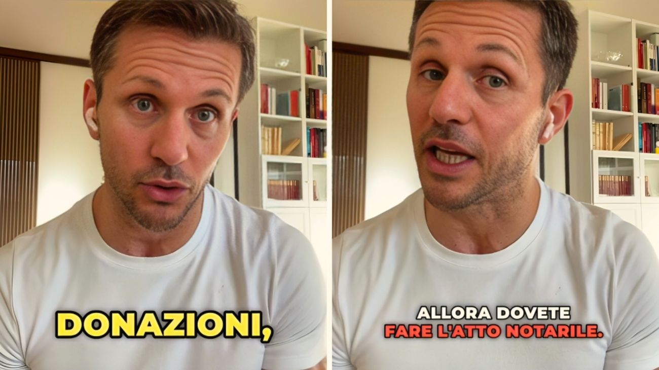 Donazione di soldi, in un caso è necessario dichiararla