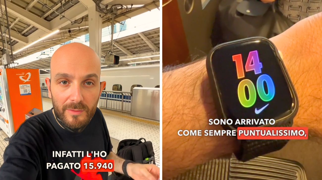 Giappone, viaggio in treno in prima classe