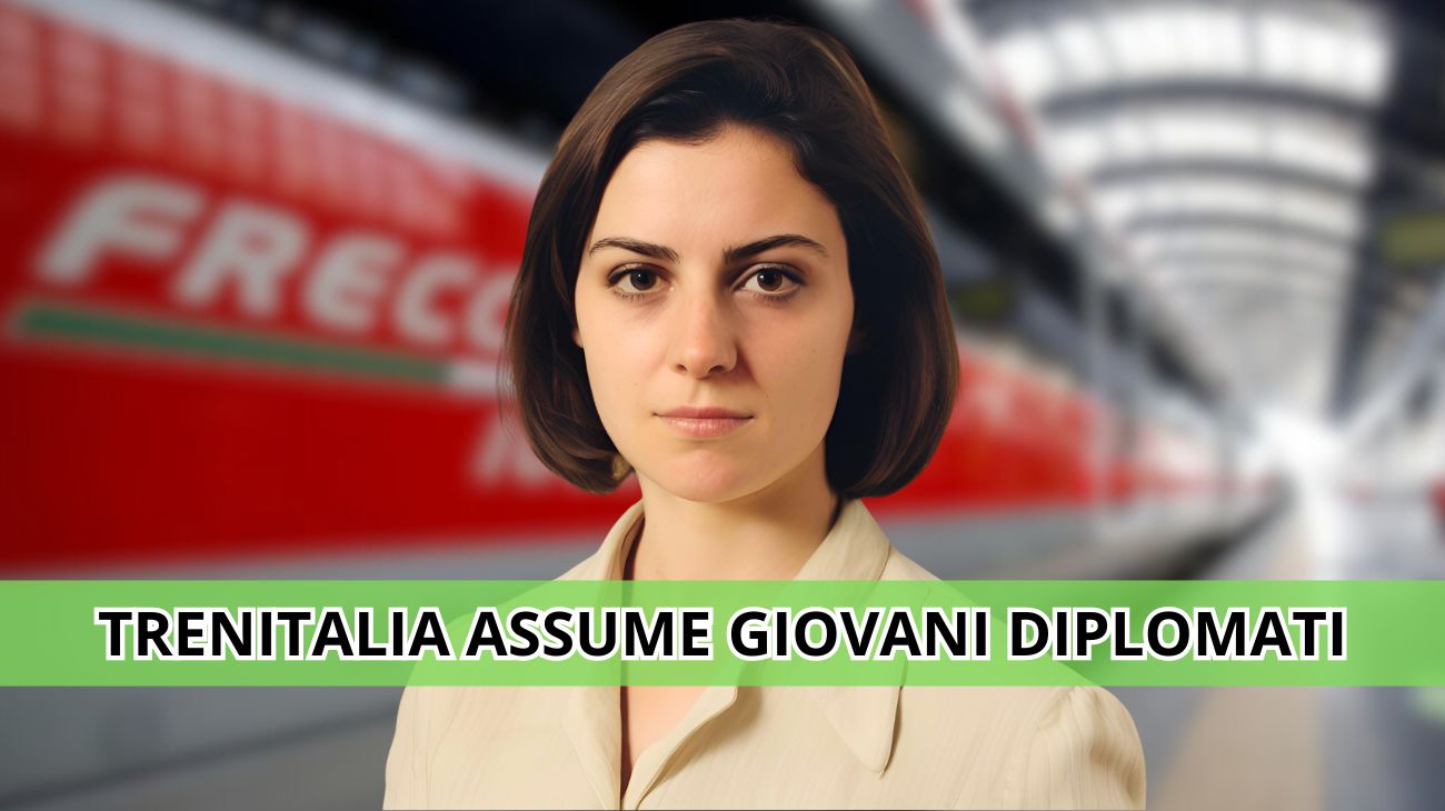 Trenitalia, nuova offerta di lavoro per giovani diplomati