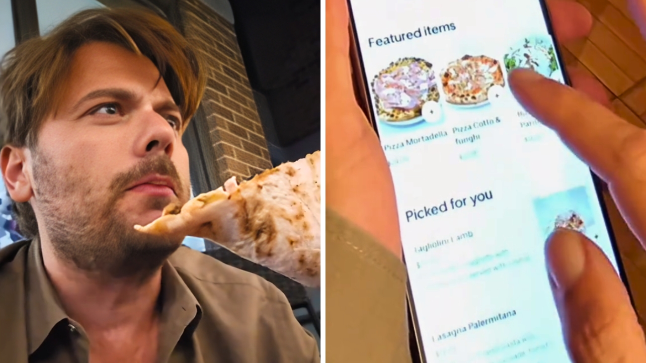 Stati Uniti, influencer italiano ordina una pizza e mostra quanto ha speso