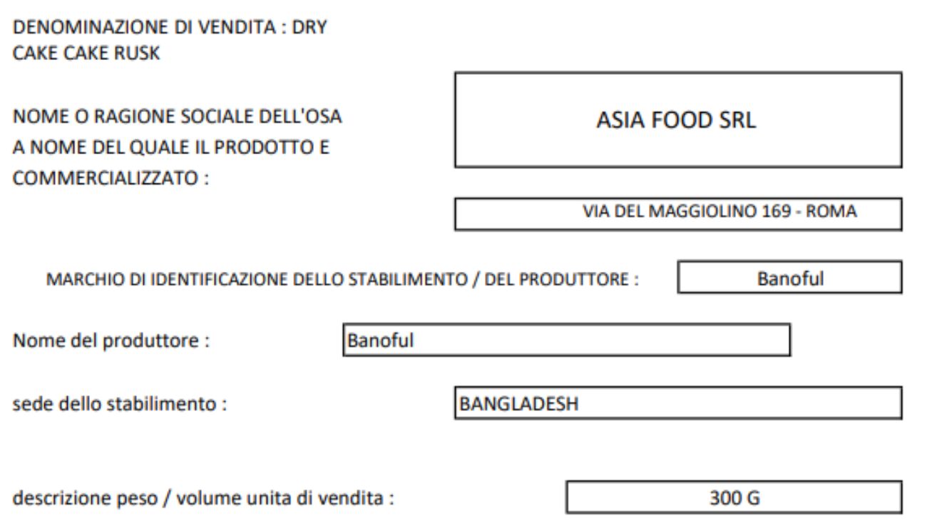 Ministero della Salute, richiamati due lotti di biscotti