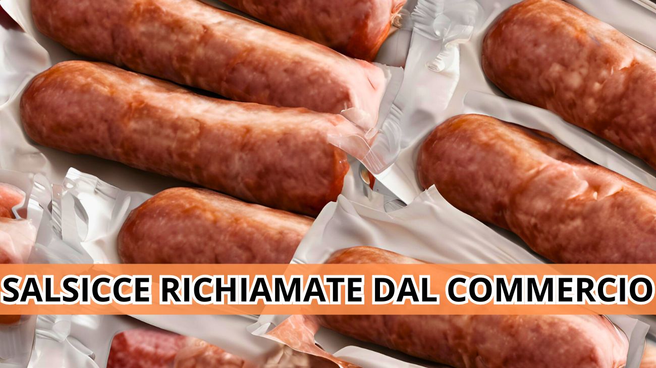 Nuovo richiamo alimentare: salsicce ritirate dal commercio
