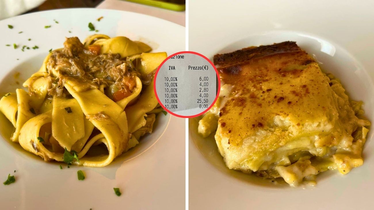 Le foto dello scontrino della trattoria in Veneto scatenano le critiche