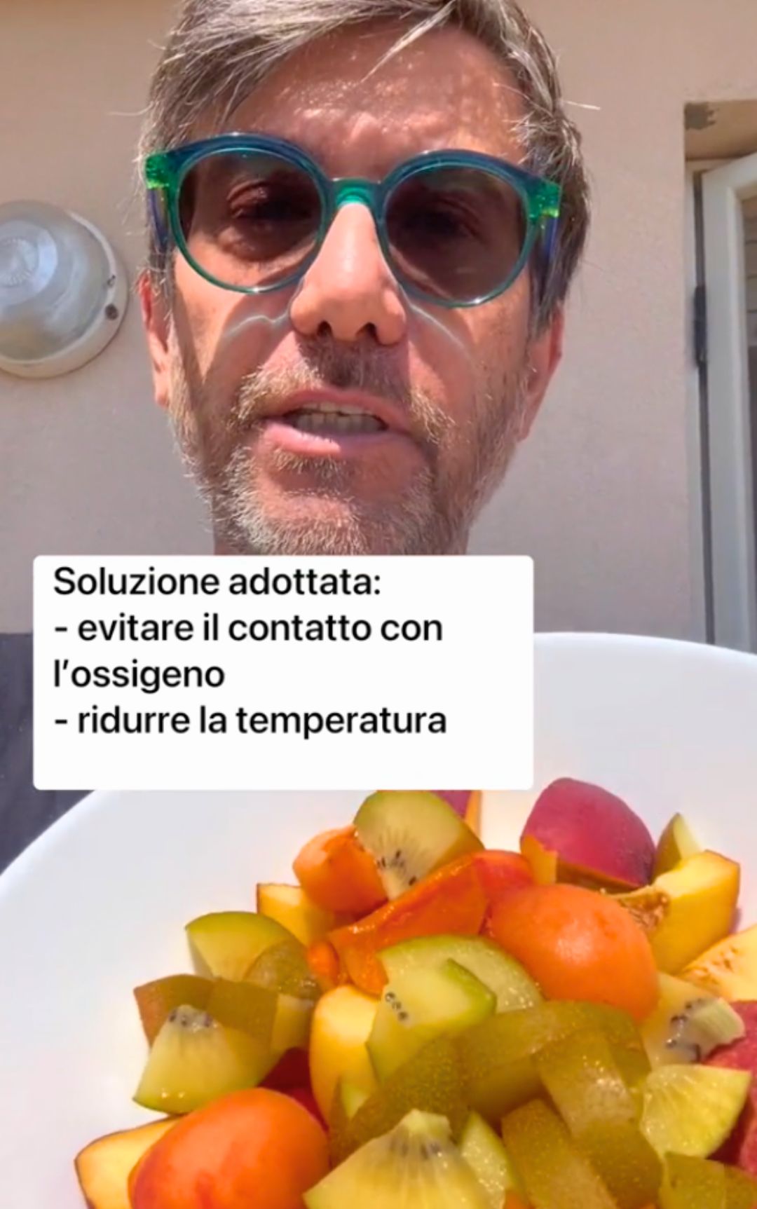 Macedonia, il trucco semplice e rapido per evitare che imbrunisca