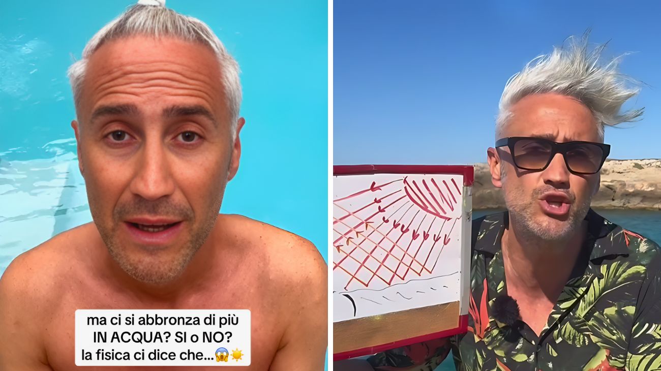 È vero che in acqua ci si abbronza di più? Arriva la risposta del fisico