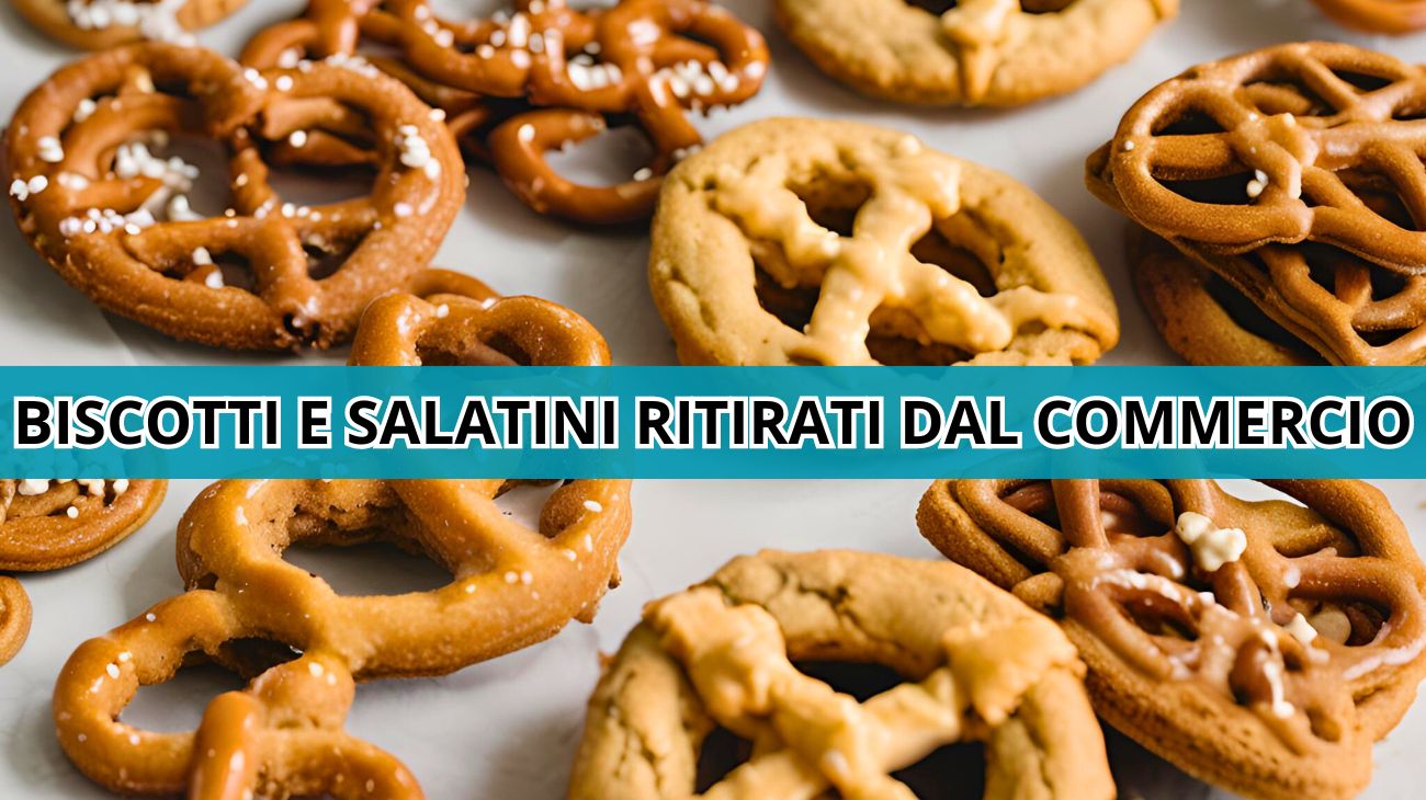 Biscotti e Salatini, il Ministero della Salute diffonde il nuovo richiamo alimentare