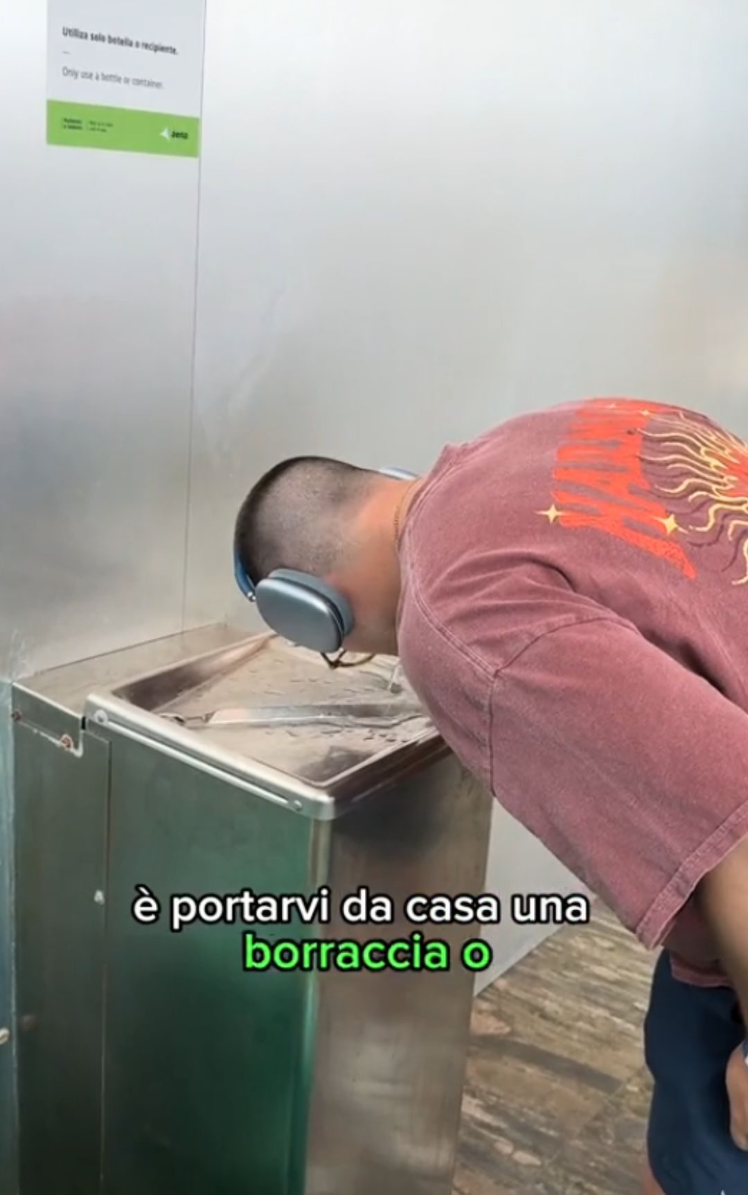 Aeroporti, l'acqua è gratis grazie ai distributori