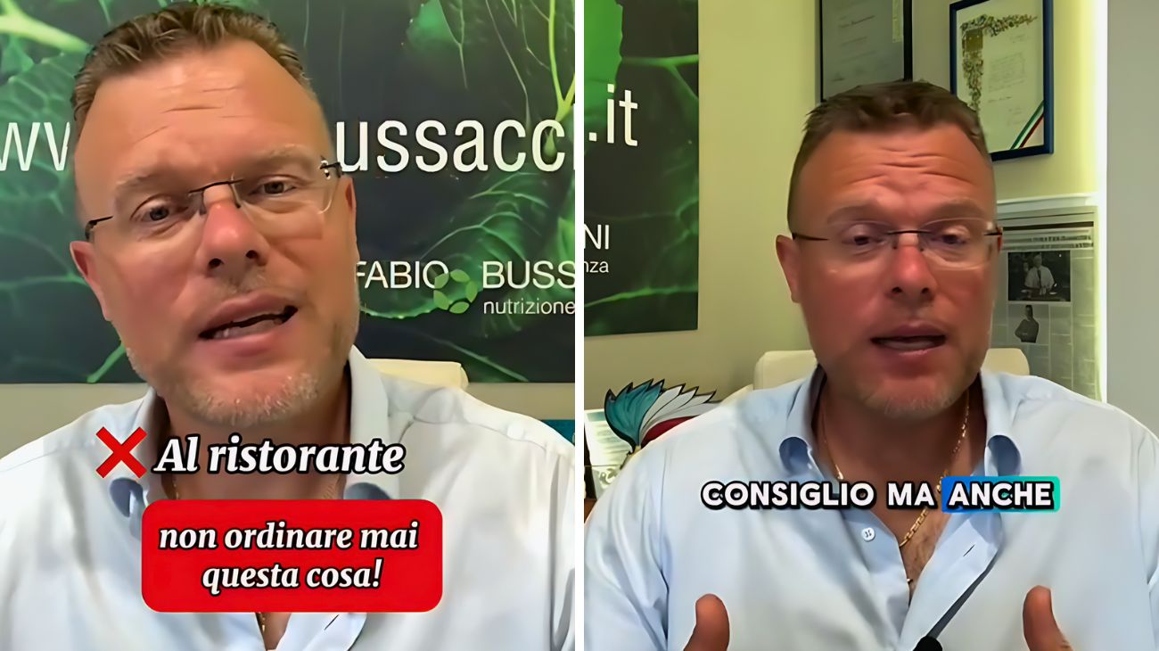 L'esperto svela un errore molto comune al ristorante