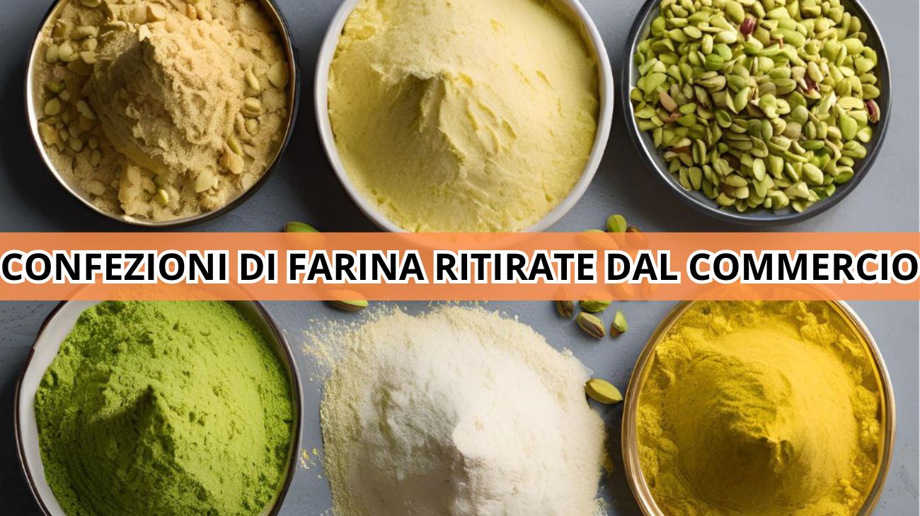 Farina, diffuso il nuovo avviso di richiamo alimentare