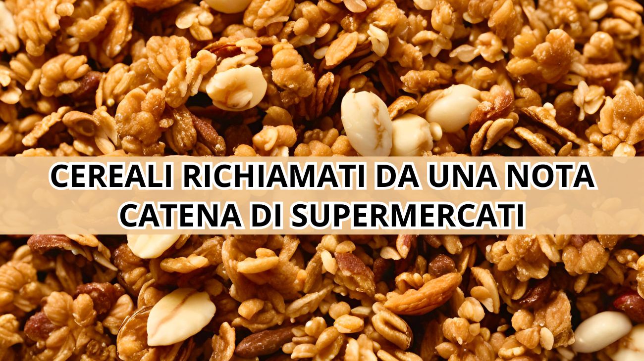 Muesli ai cereali, diffuso il nuovo richiamo alimentare