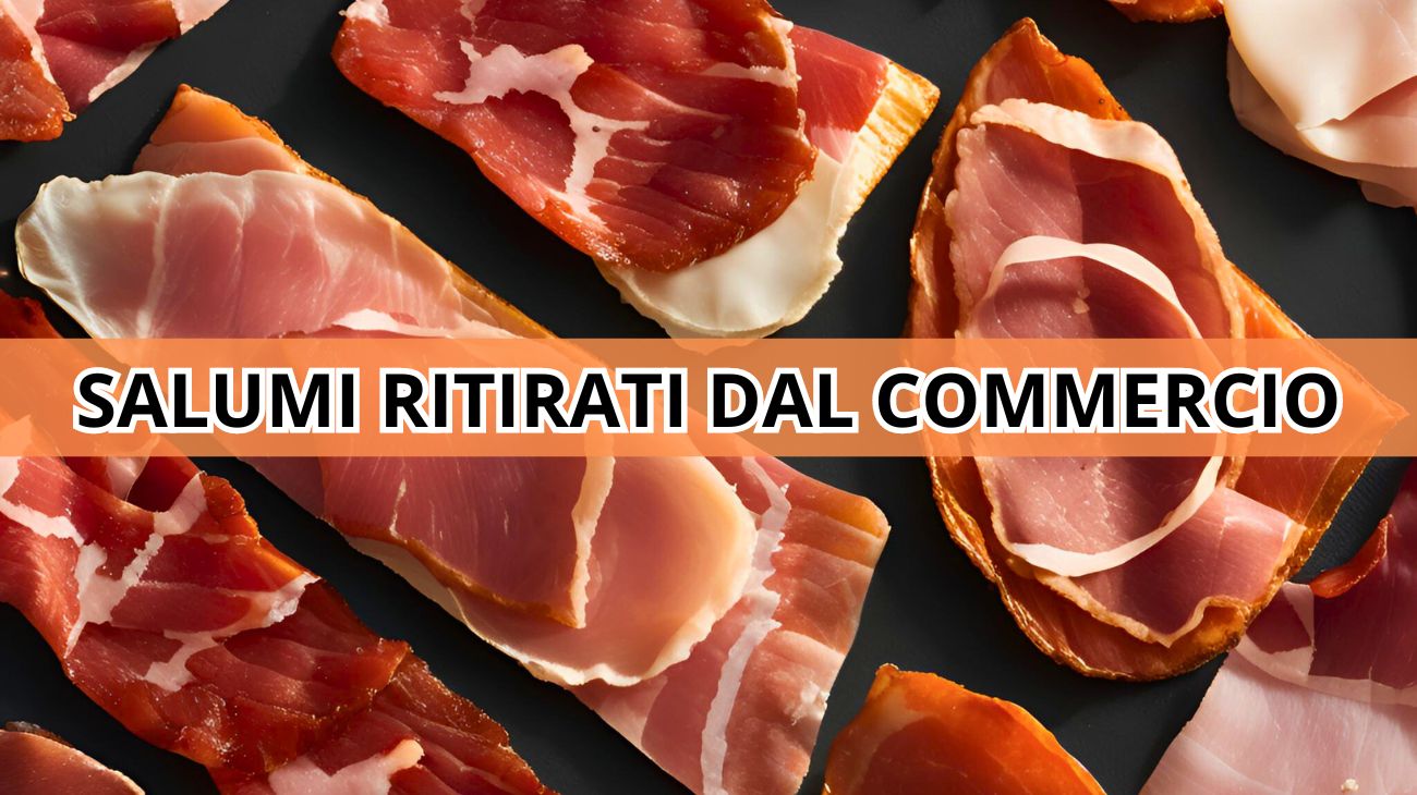 Salumi, il Ministero della Salute comunica il richiamo dal commercio