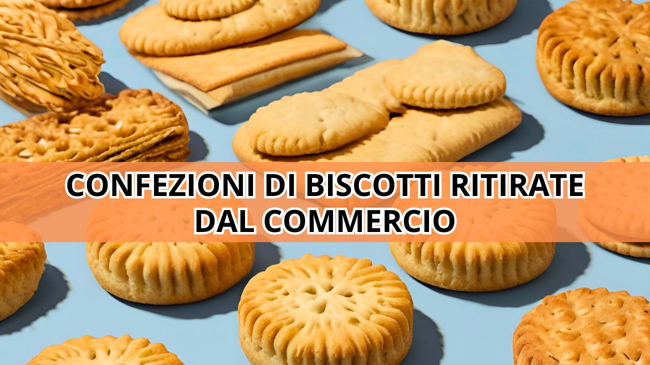 Biscotti, nuovo avviso di richiamo alimentare