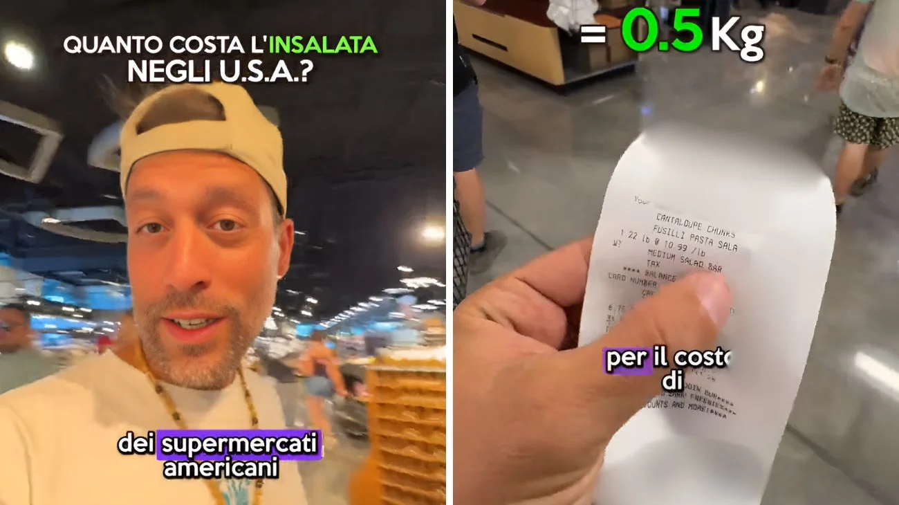 Quanto costa un'insalata in un supermercato negli Stati Uniti