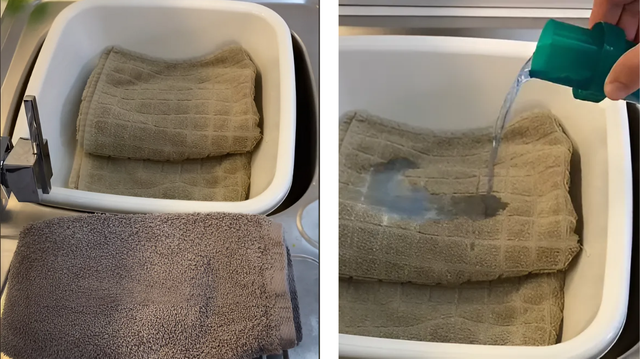 asciugamani come lavarli