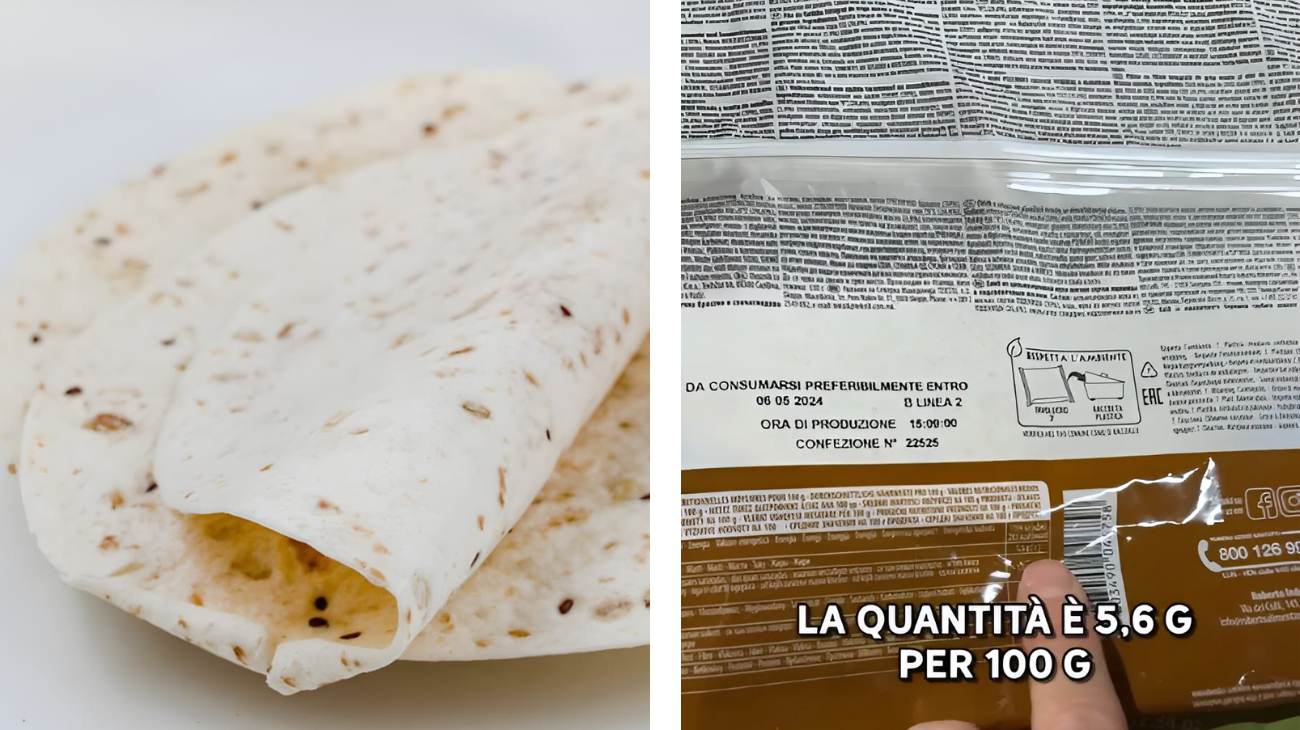 piadine alternativa al pane
