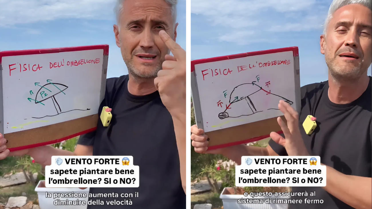 come piantare ombrellone