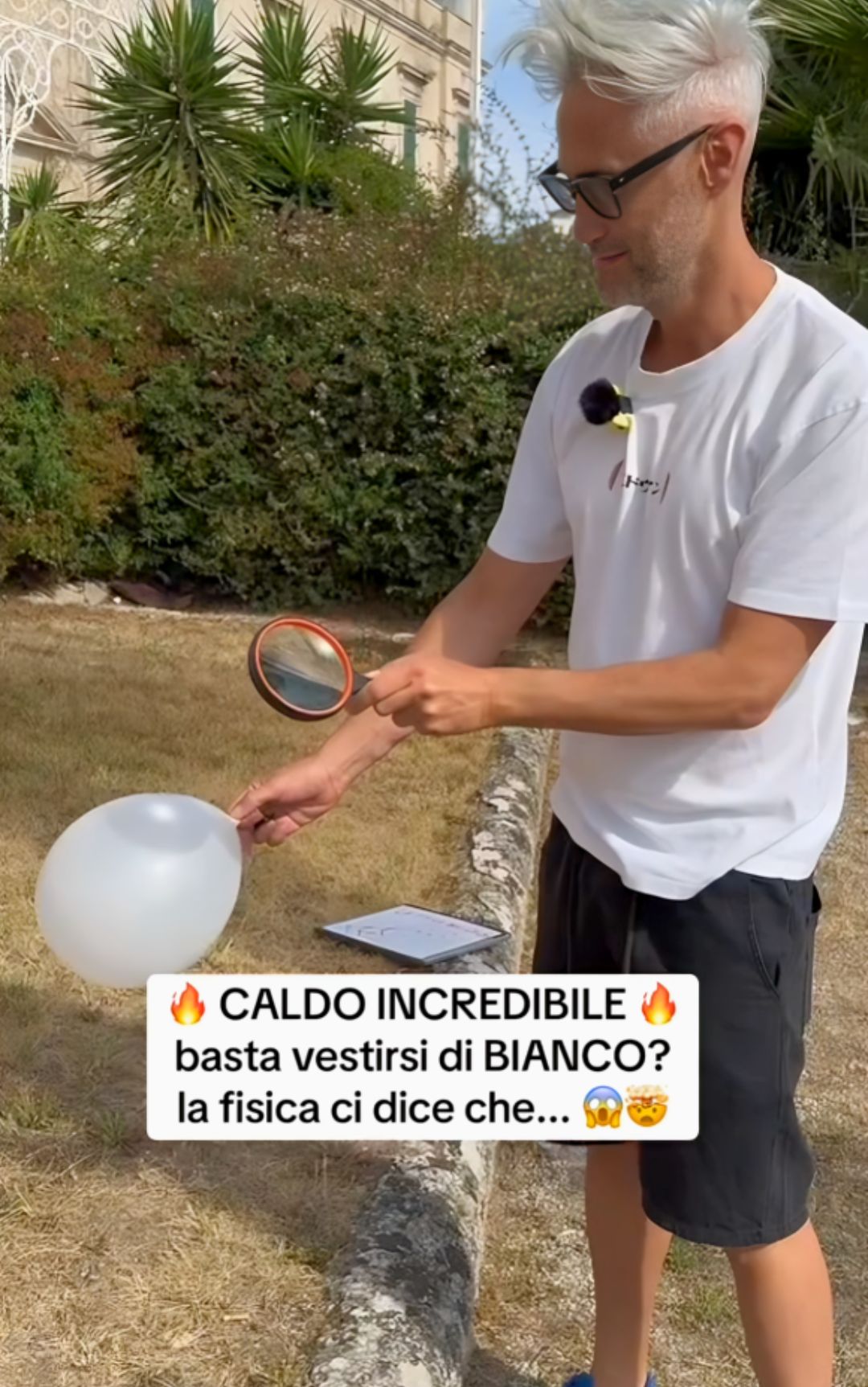 Il fisico Schettini svela il rimedio efficace contro il caldo estremo