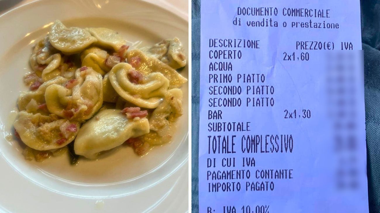 Lombardia, tanti apprezzamenti per la foto della cena al ristorante