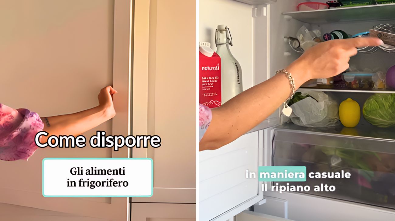 Frigorifero, come ordinare correttamente gli alimenti al suo interno
