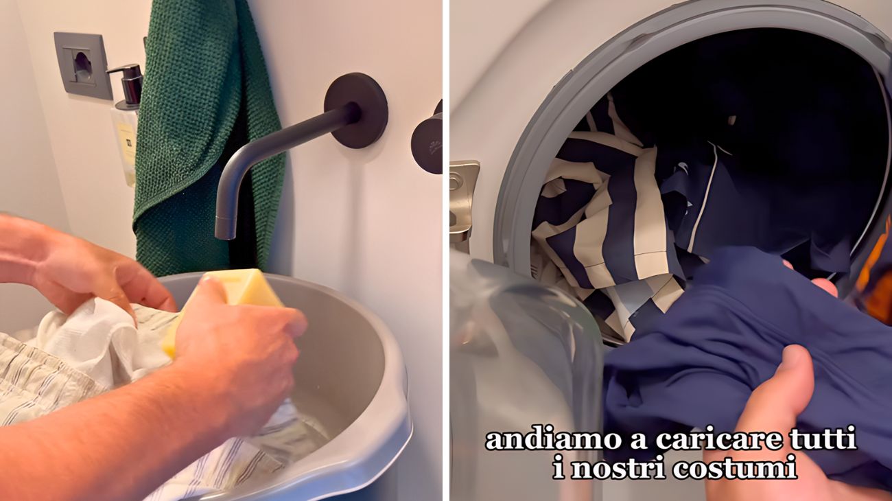 Costumi da mare, il procedimento da seguire per lavarli in lavatrice