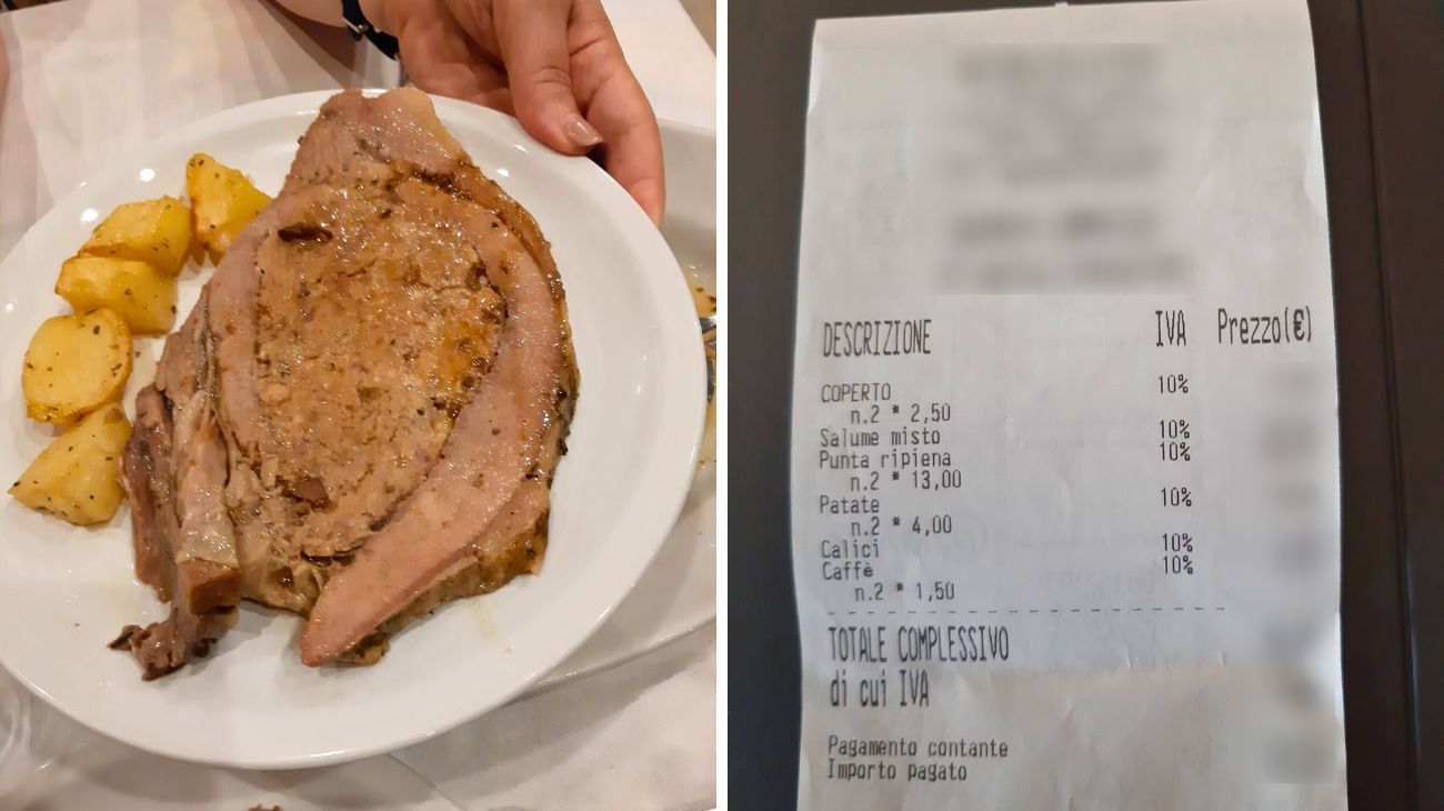 Emilia Romagna, cliente condivide foto della cena in trattoria ma il prezzo non convince tutti