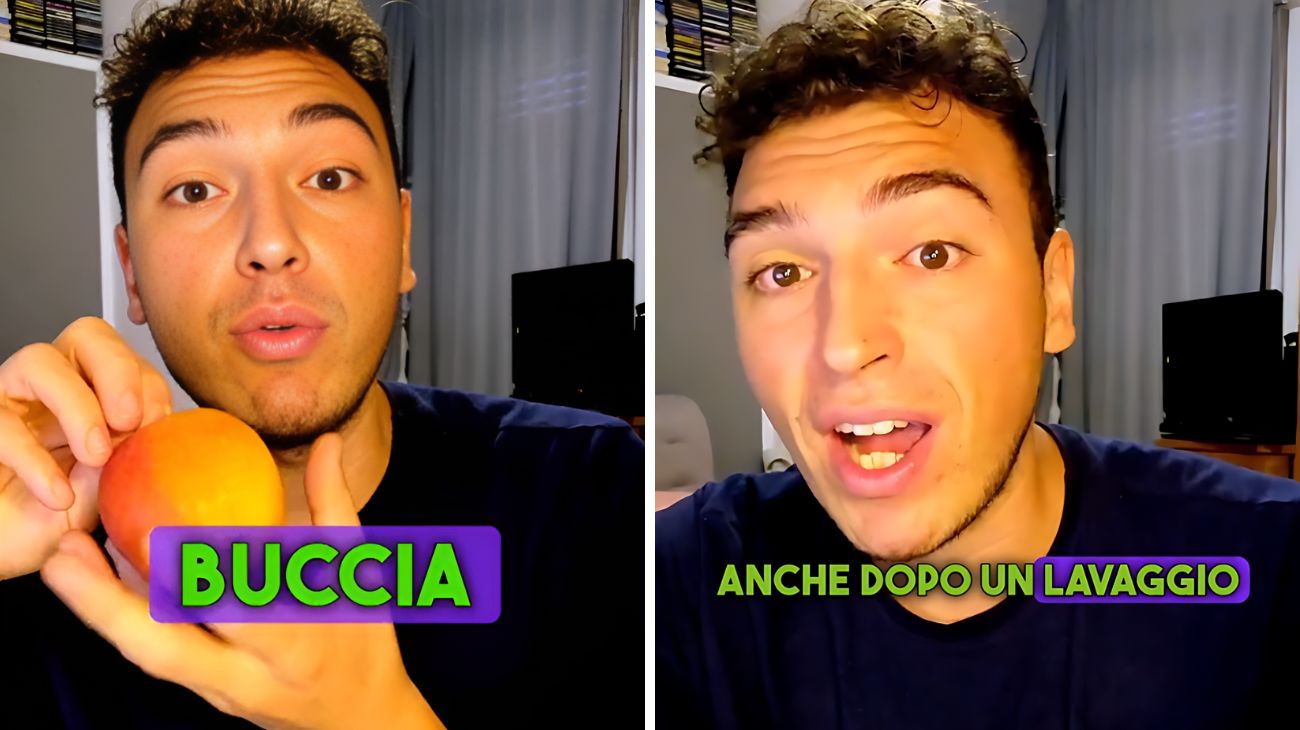 Frutta e verdura, non basta lavarle con la sola acqua