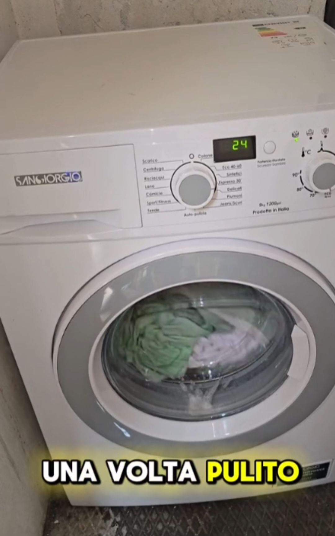 Lavatrice che non carica acqua, la soluzione fai da te