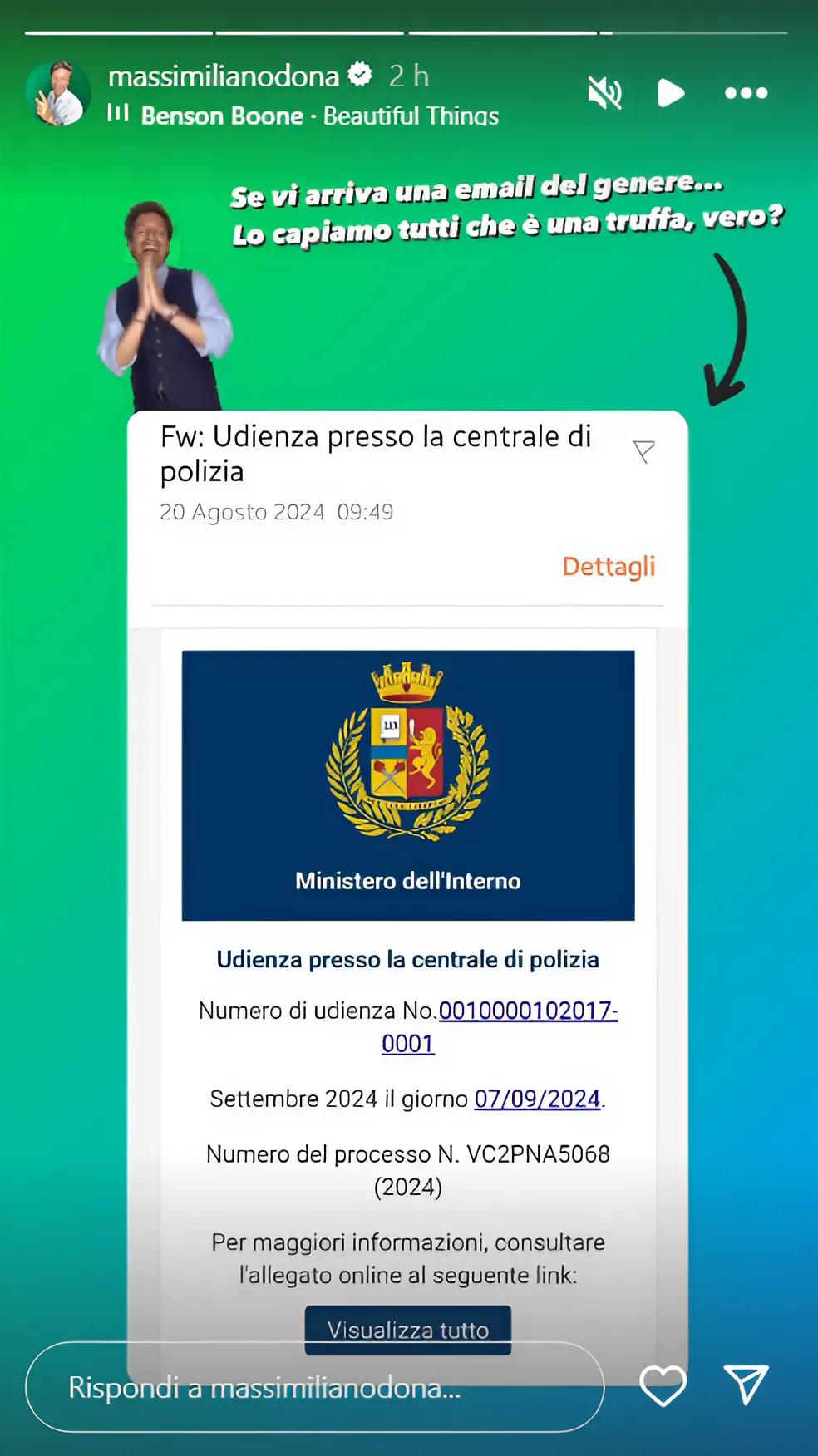 truffe e-mail ministero